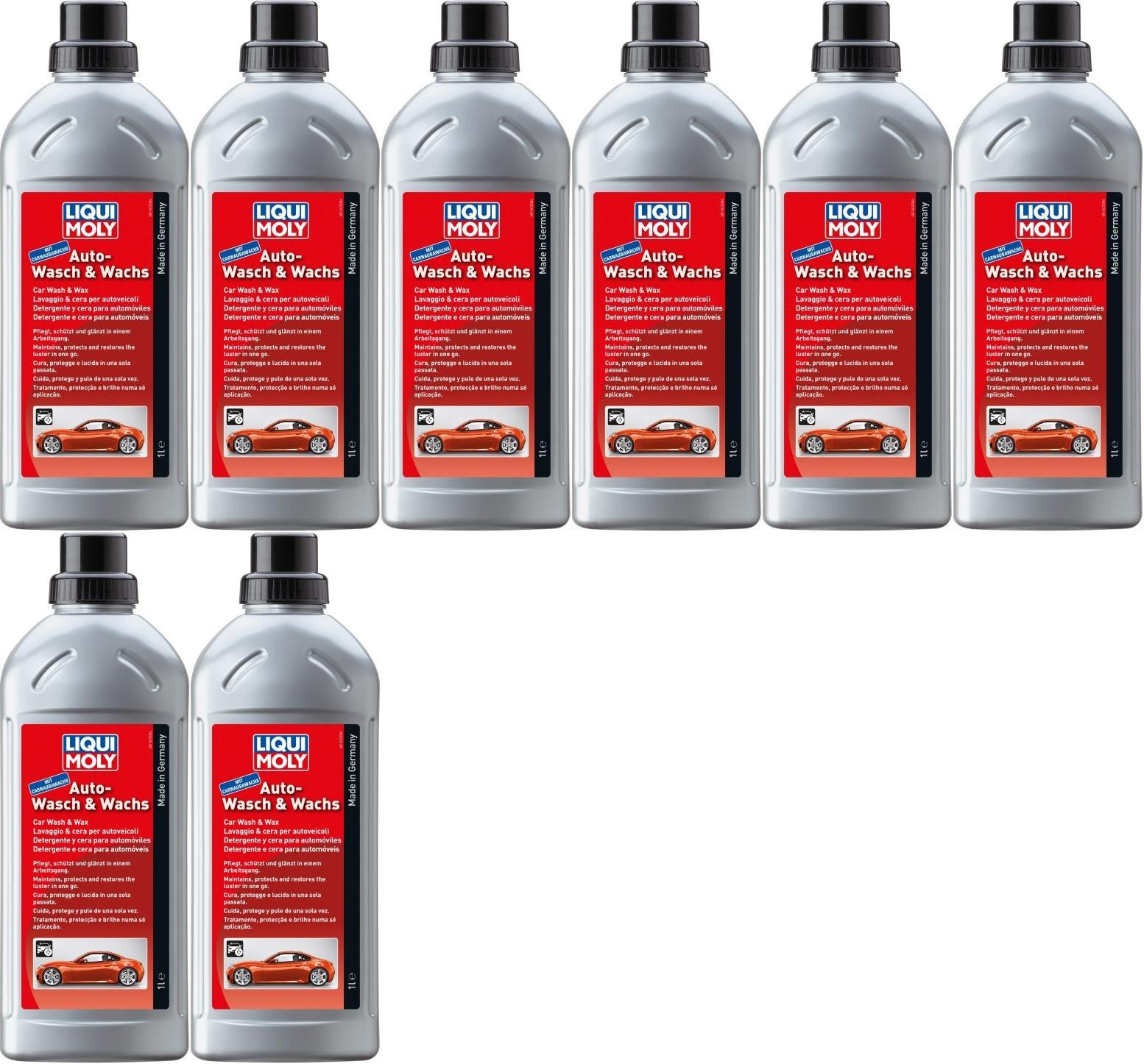 Liqui Moly 1542 Auto-Wasch & Wachs 8x 1l = 8 Liter