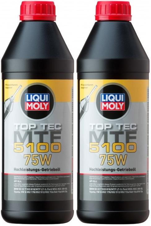 Liqui Moly 20842 Top Tec MTF 5100 75W 2x 1l = 2 Liter