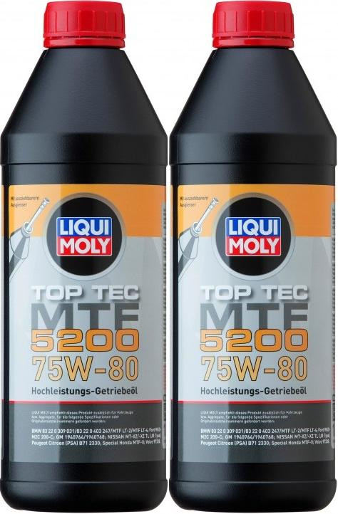 Liqui Moly 20845 Top Tec MTF 5200 75W-80 2x 1l = 2 Liter