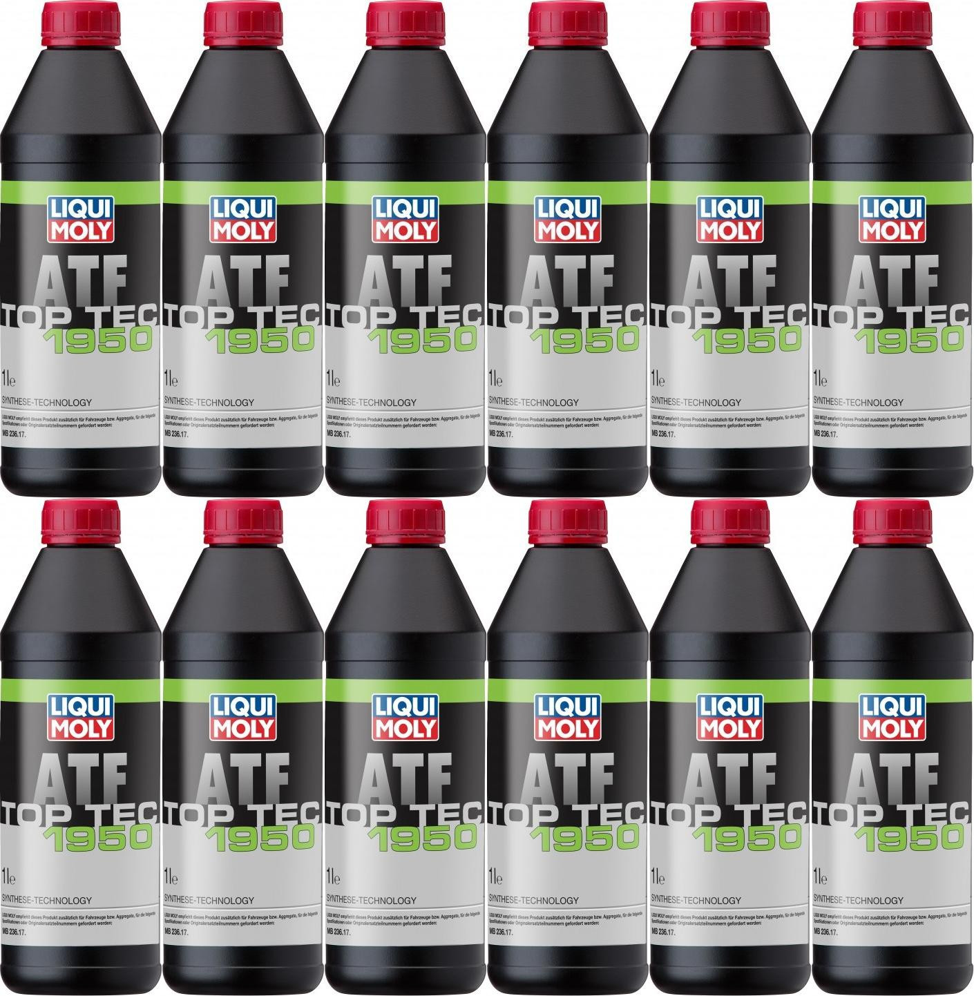 Liqui Moly 21378 Top Tec ATF 1950 12x 1l = 12 Liter