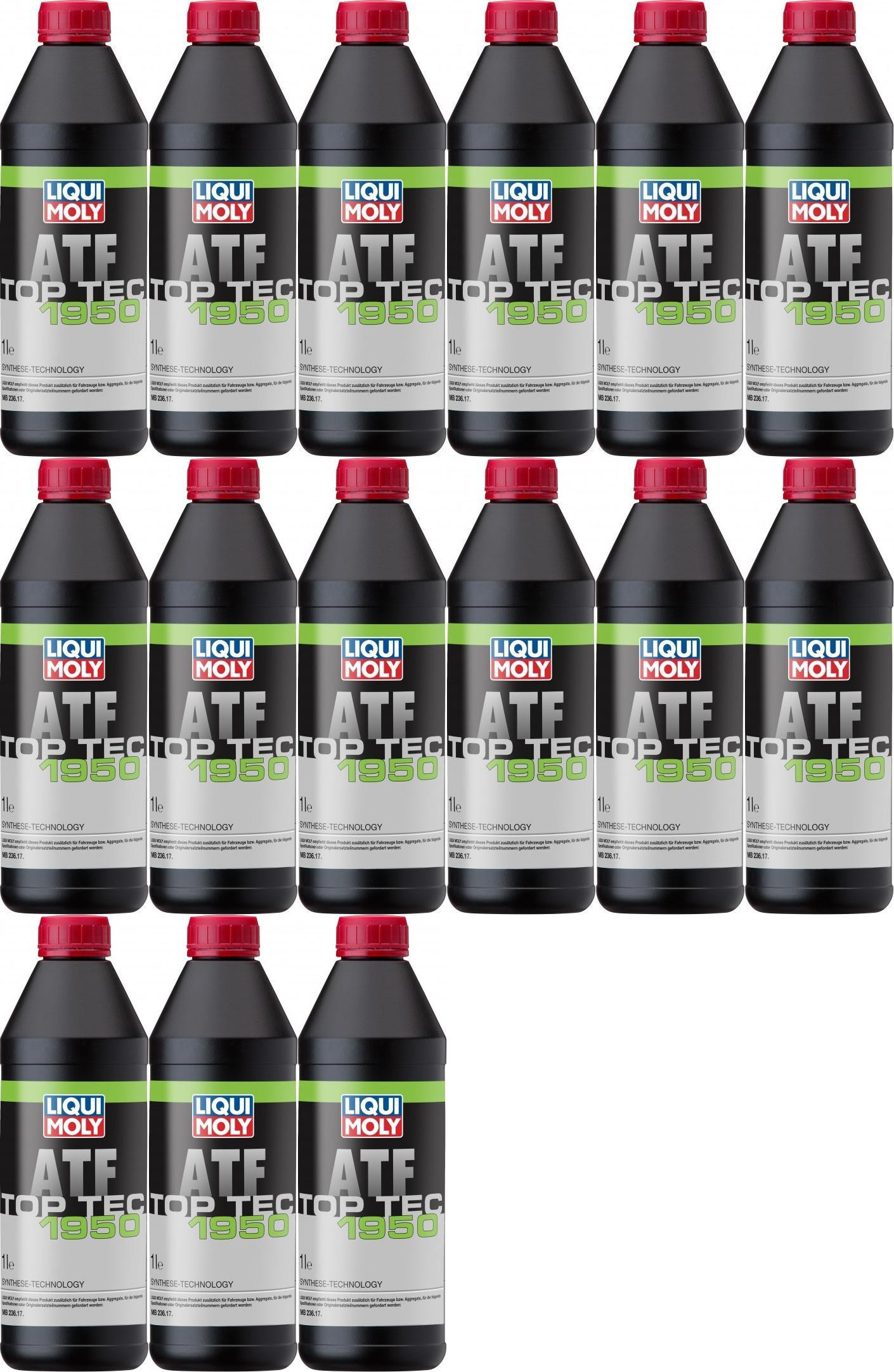 Liqui Moly 21378 Top Tec ATF 1950 15x 1l = 15 Liter