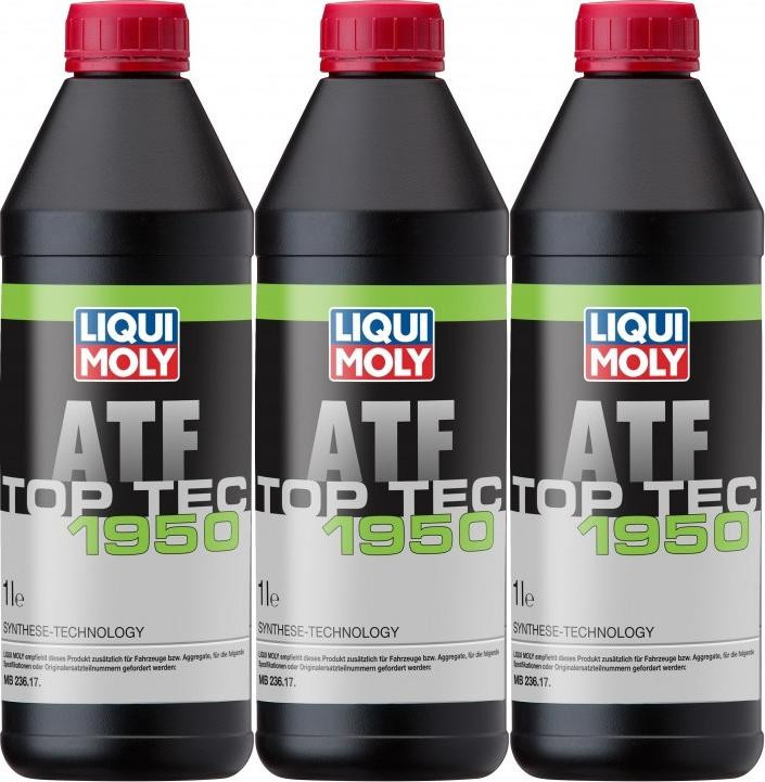 Liqui Moly 21378 Top Tec ATF 1950 3x 1l = 3 Liter