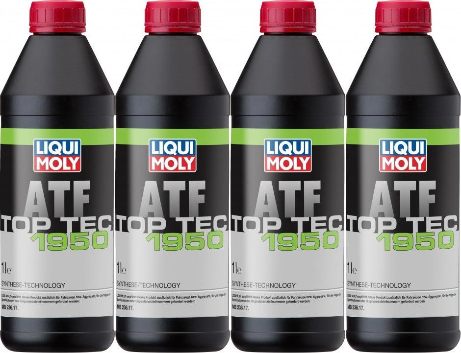 Liqui Moly 21378 Top Tec ATF 1950 4x 1l = 4 Liter