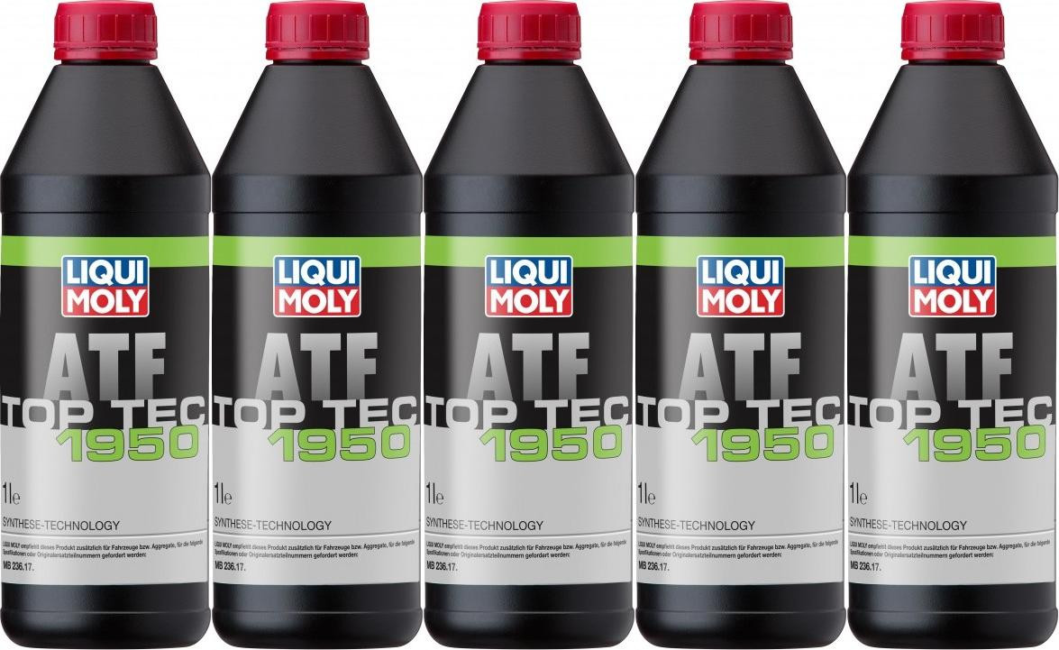 Liqui Moly 21378 Top Tec ATF 1950 5x 1l = 5 Liter
