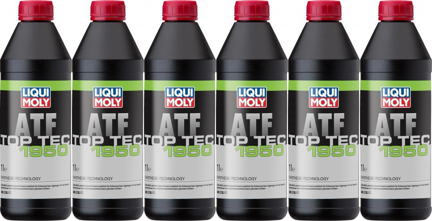 Liqui Moly 21378 Top Tec ATF 1950 6x 1l = 6 Liter