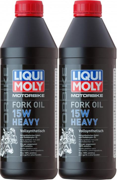 Liqui Moly 2717 Motorbike Fork Oil 15W heavy Gabelöl 2x 1l = 2 Liter
