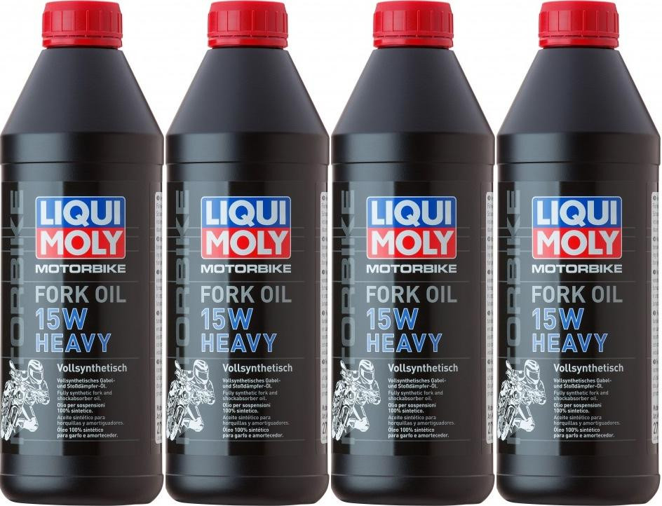 Liqui Moly 2717 Motorbike Fork Oil 15W heavy Gabelöl 4x 1l = 4 Liter