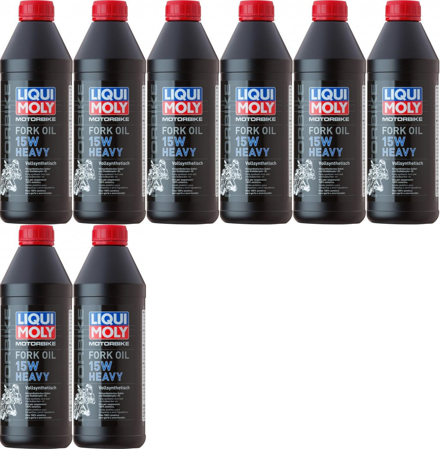 Liqui Moly 2717 Motorbike Fork Oil 15W heavy Gabelöl 8x 1l = 8 Liter