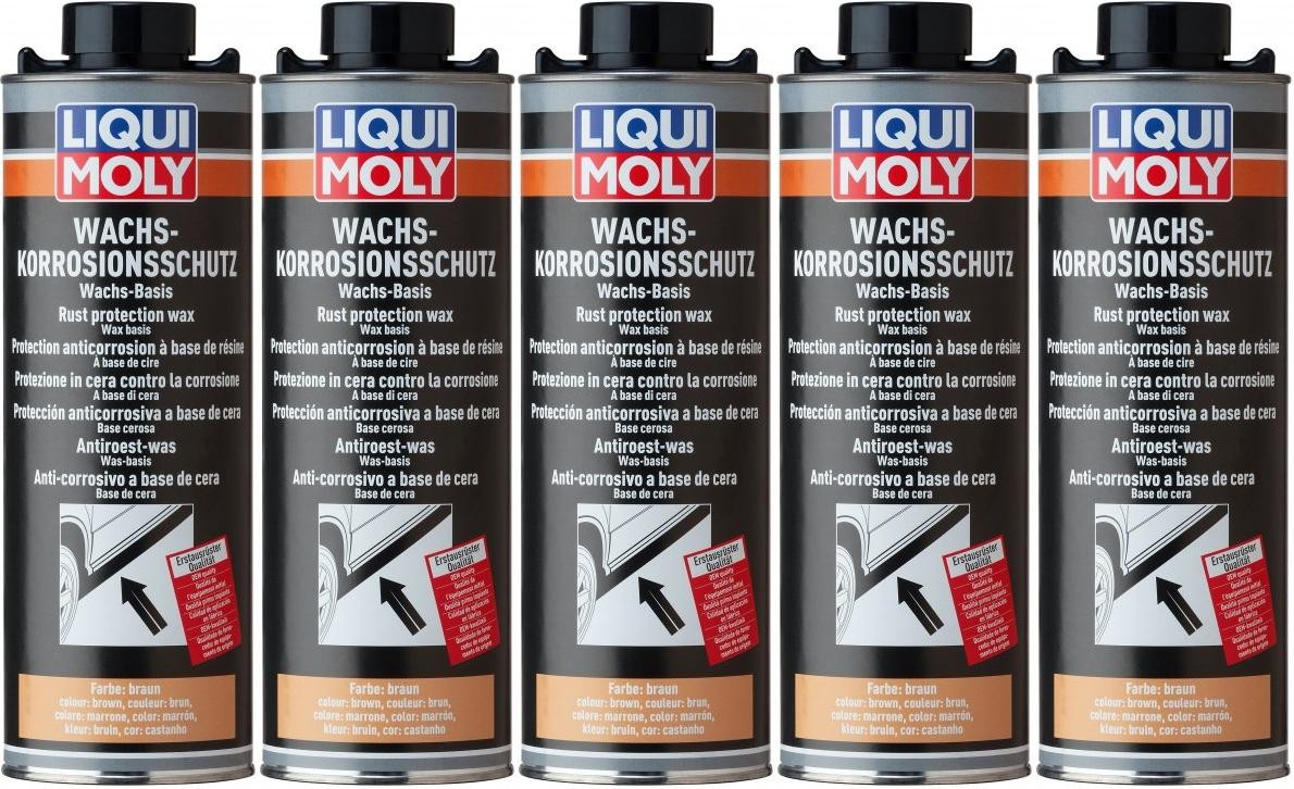 Liqui Moly 6104 Wachs-Korrosions-Schutz braun/transparent 5x 1l = 5 Liter