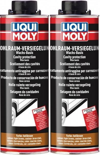 Liqui Moly 6108 Hohlraumversiegelung hellbraun 2x 1l = 2 Liter