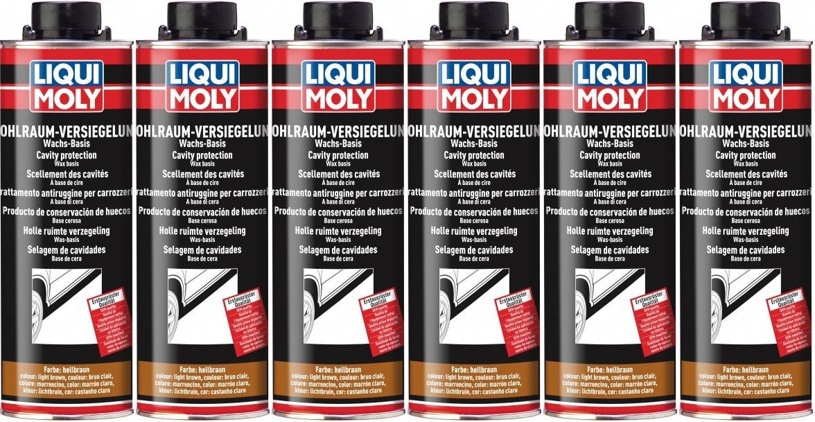 Liqui Moly 6108 Hohlraumversiegelung hellbraun 6x 1l = 6 Liter
