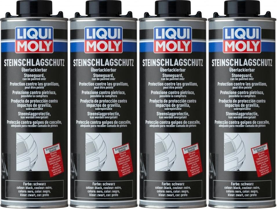 Liqui Moly 6110 Steinschlagschutz schwarz 4x 1l = 4 Liter