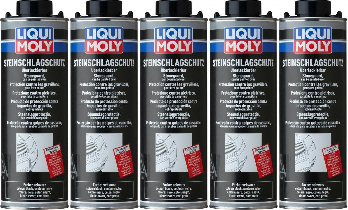 Liqui Moly 6110 Steinschlagschutz schwarz 5x 1l = 5 Liter