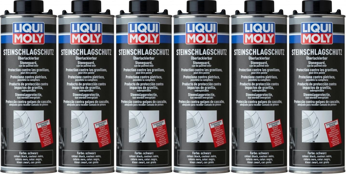 Liqui Moly 6110 Steinschlagschutz schwarz 6x 1l = 6 Liter