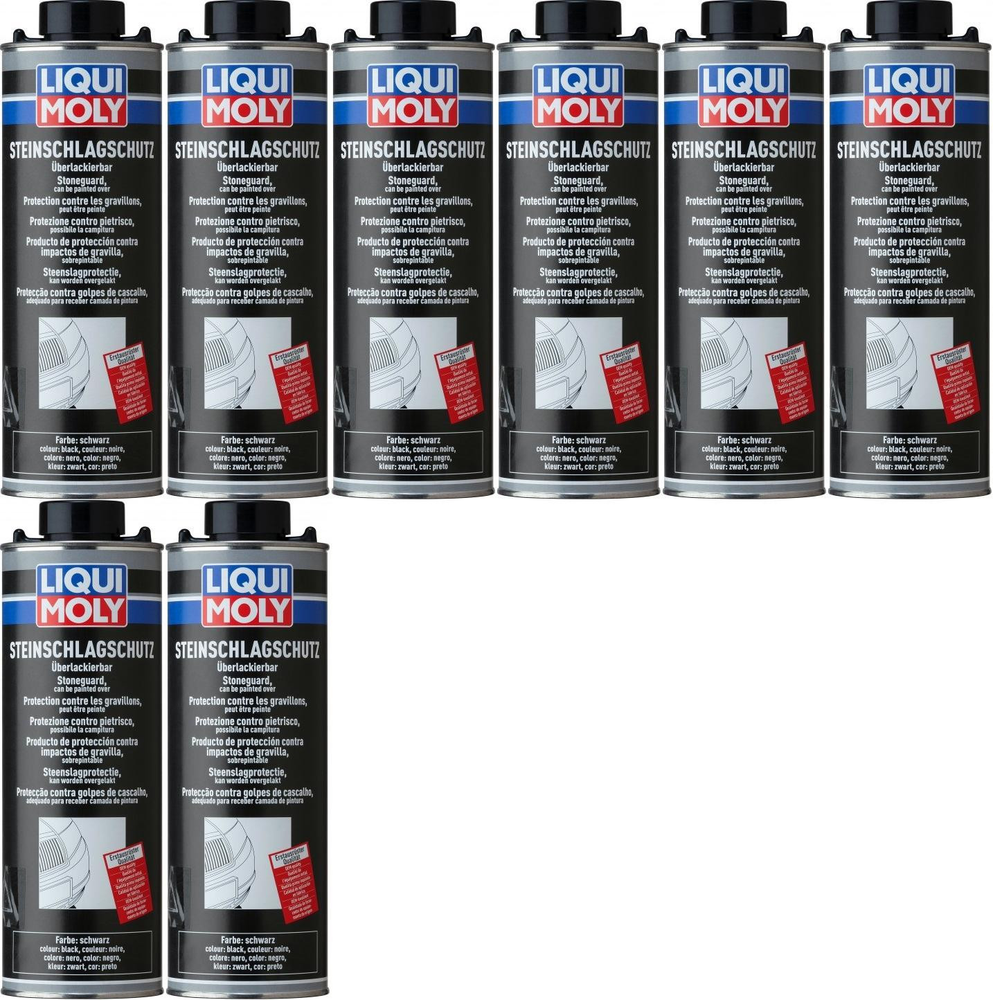 Liqui Moly 6110 Steinschlagschutz schwarz 8x 1l = 8 Liter