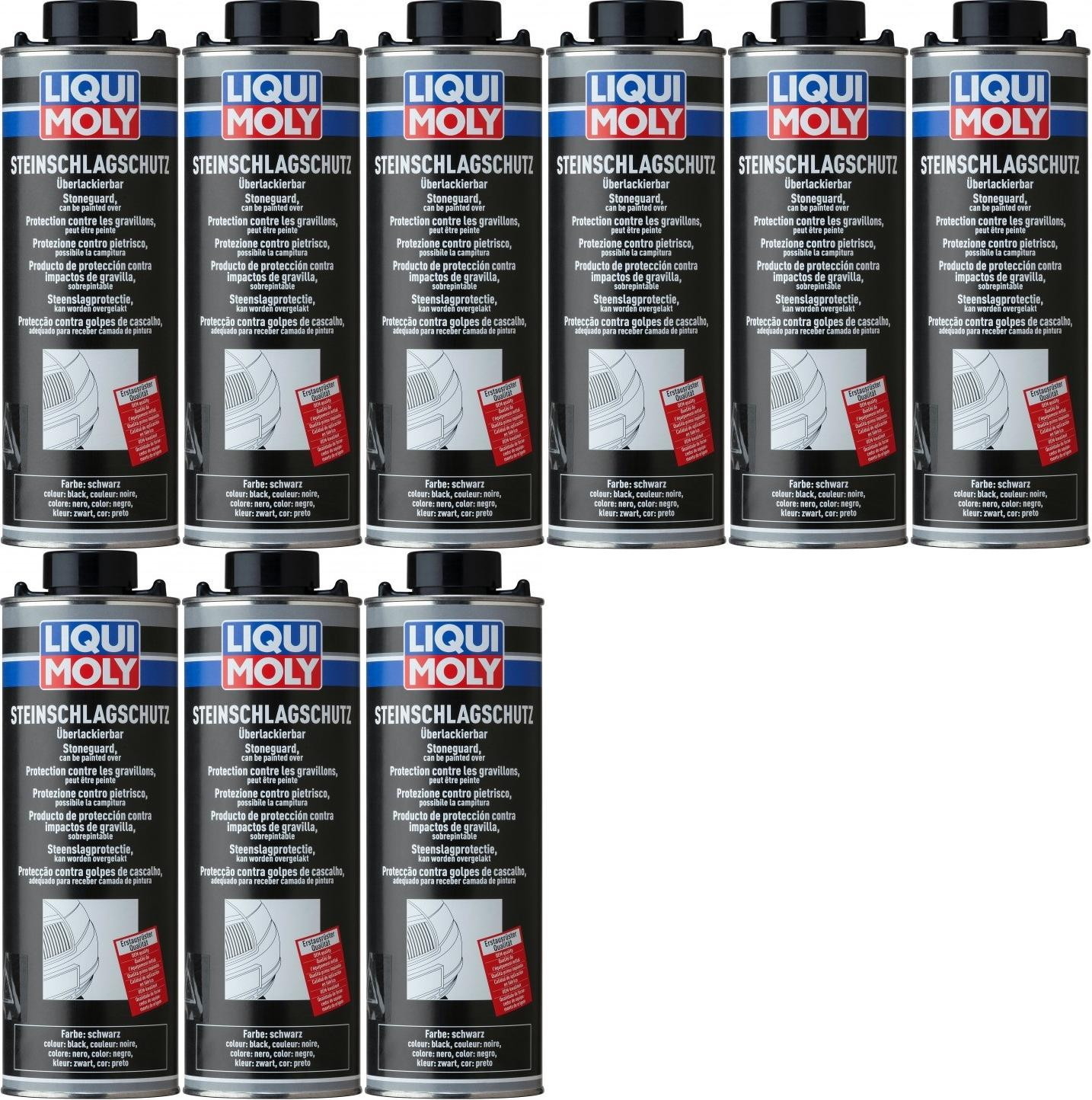 Liqui Moly 6110 Steinschlagschutz schwarz 9x 1l = 9 Liter