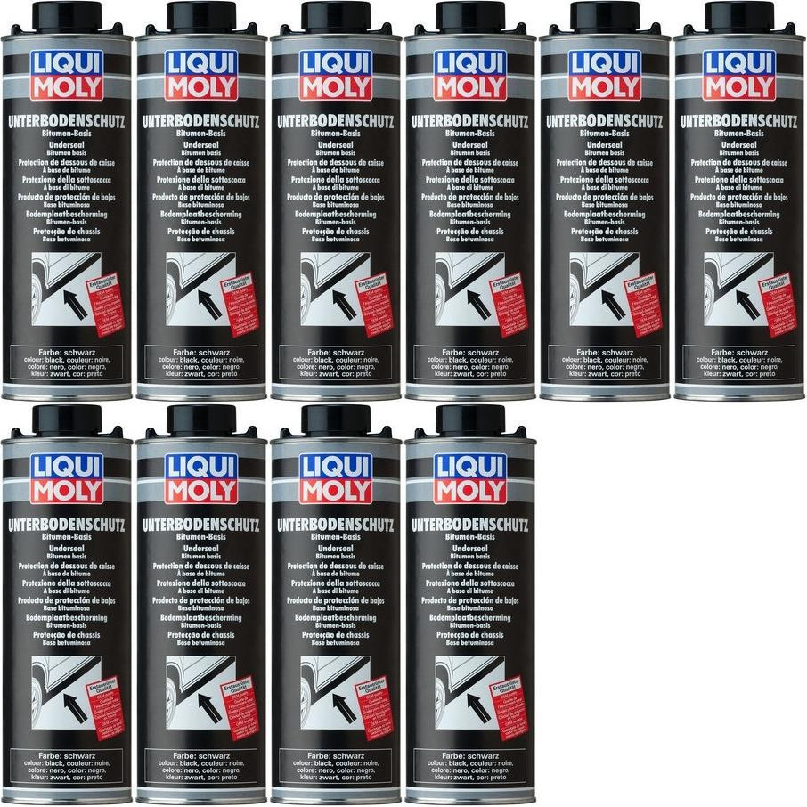 Liqui Moly 6114 Unterbodenschutz schwarz 10x 1l = 10 Liter