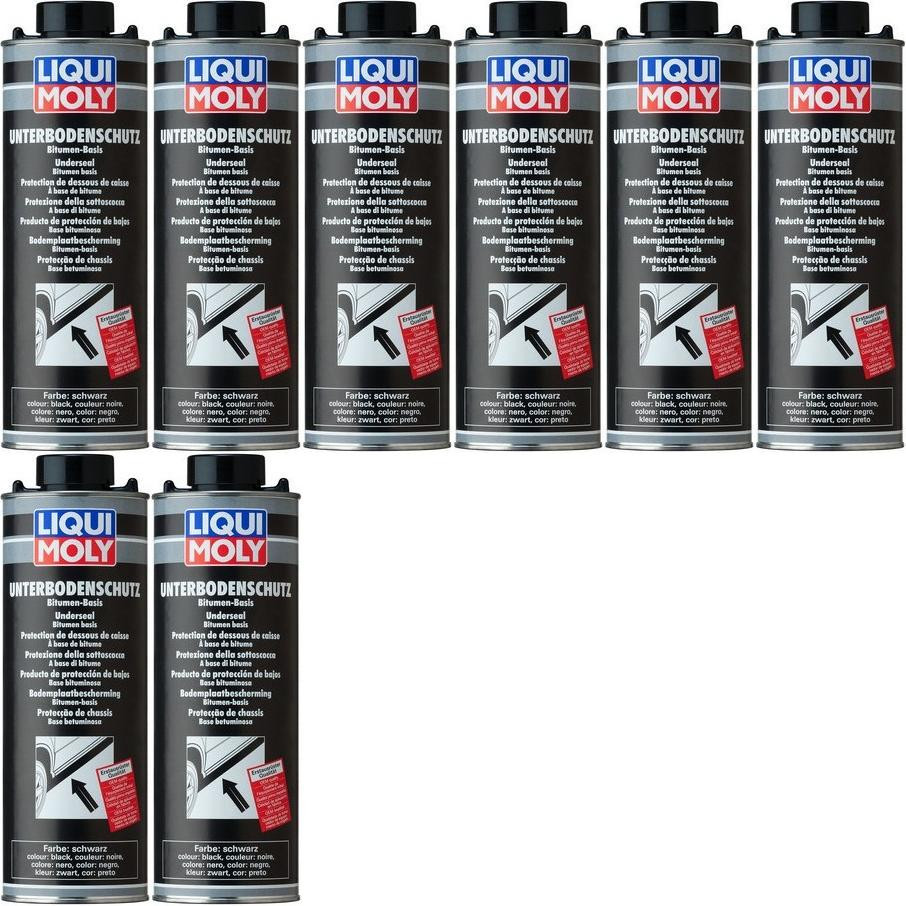 Liqui Moly 6114 Unterbodenschutz schwarz 8x 1l = 8 Liter