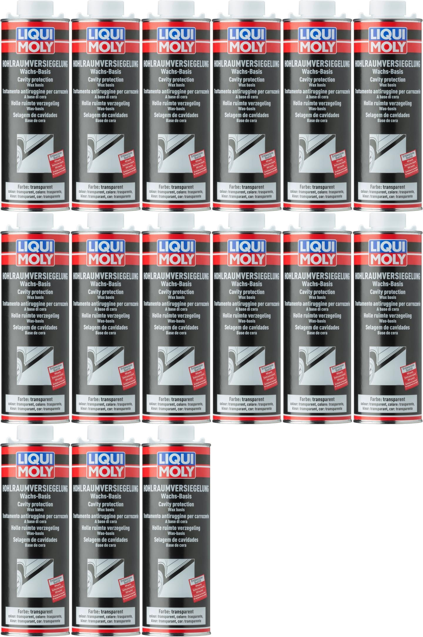 Liqui Moly 6116 Hohlraumversiegelung transparent 15x 1l = 15 Liter