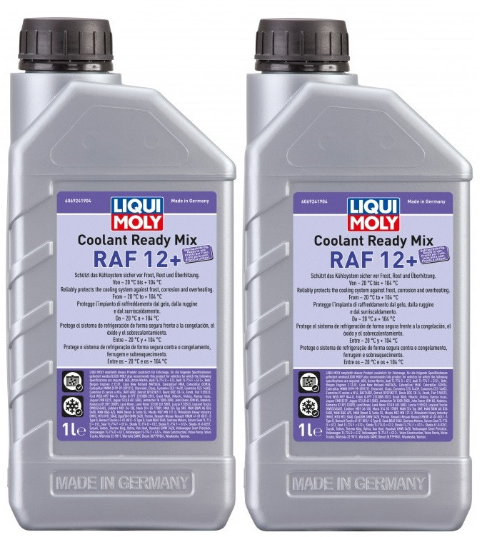 Liqui Moly 6924 Coolant Ready Mix RAF12+ 2x 1l = 2 Liter