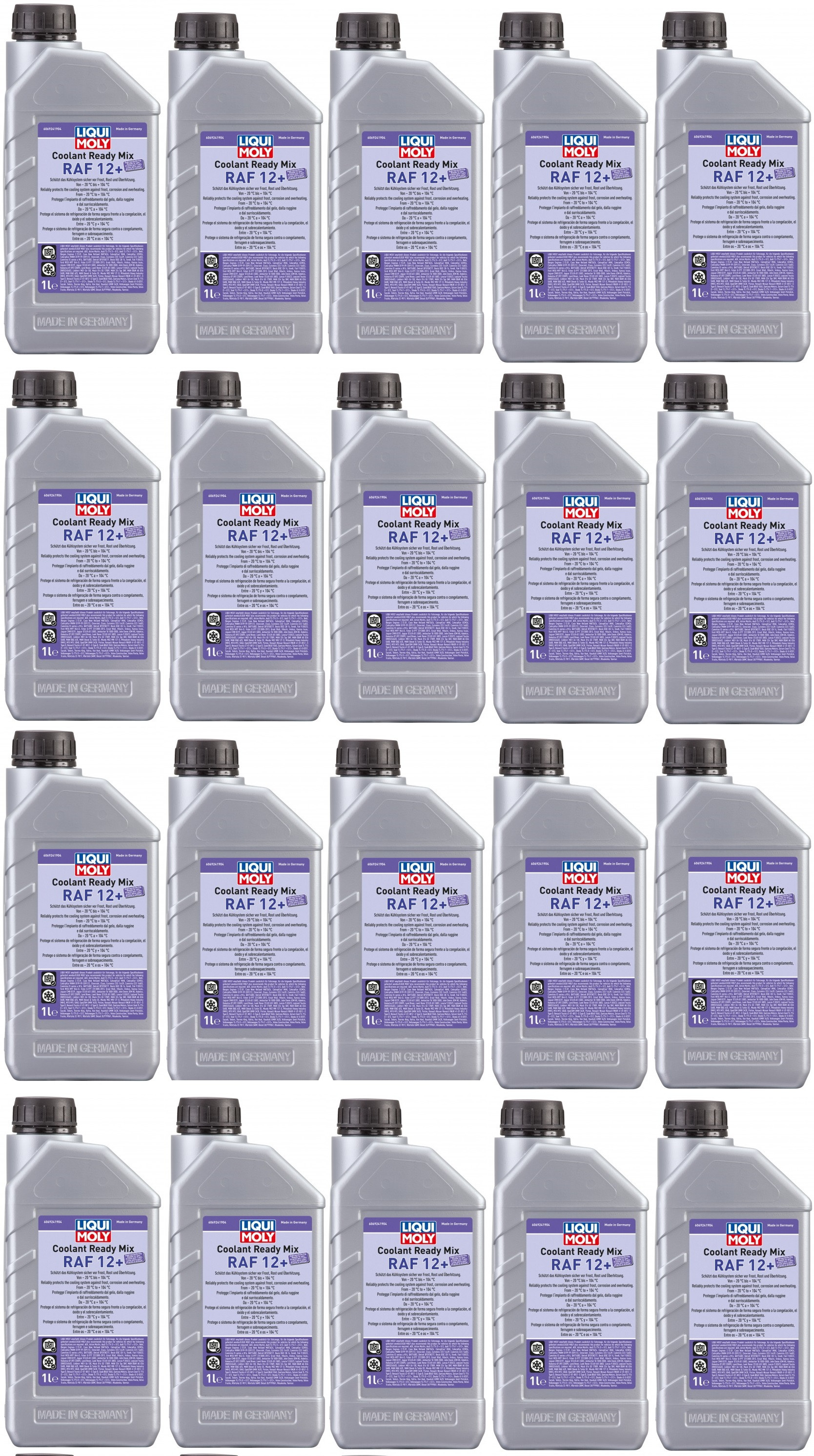 Liqui Moly 6924 Coolant Ready Mix RAF12+ 20x 1l = 20 Liter