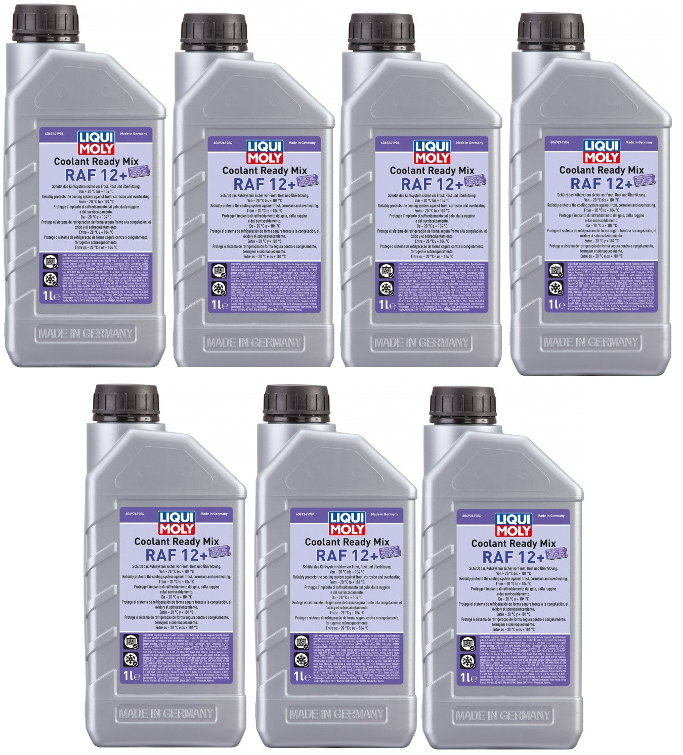 Liqui Moly 6924 Coolant Ready Mix RAF12+ 7x 1l = 7 Liter