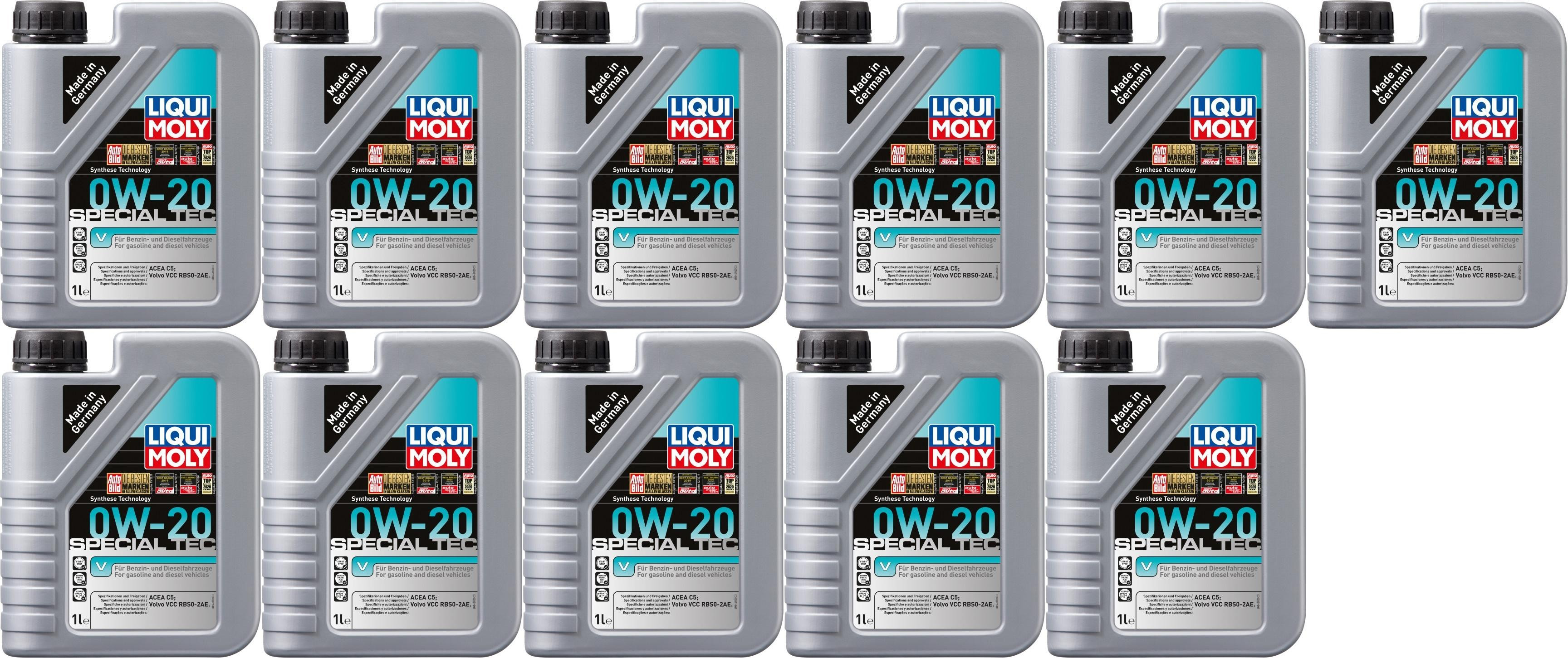 Liqui Moly 8420 Special Tec V 0W-20 11x 1l = 11 Liter