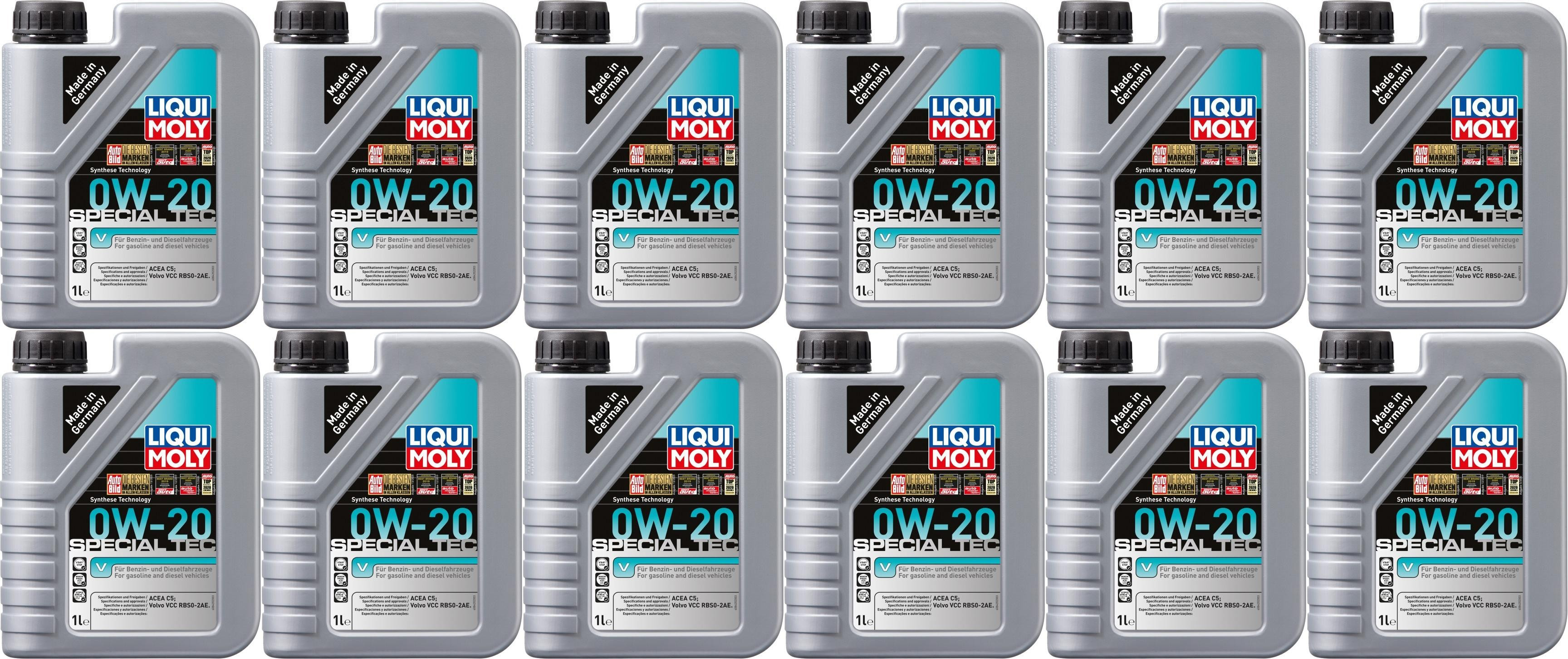 Liqui Moly 8420 Special Tec V 0W-20 12x 1l = 12 Liter