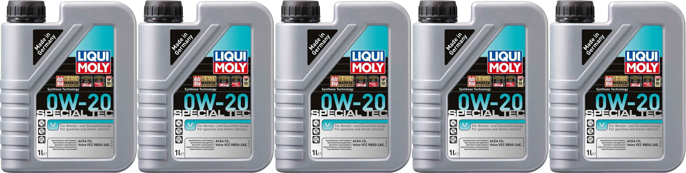 Liqui Moly 8420 Special Tec V 0W-20 5x 1l = 5 Liter