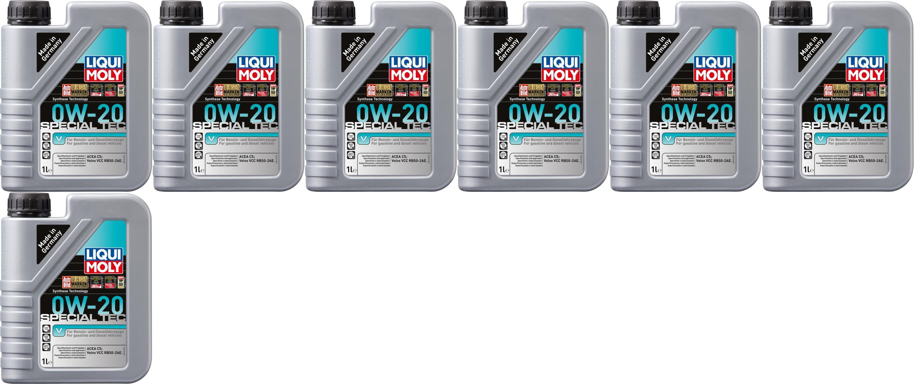Liqui Moly 8420 Special Tec V 0W-20 7x 1l = 7 Liter