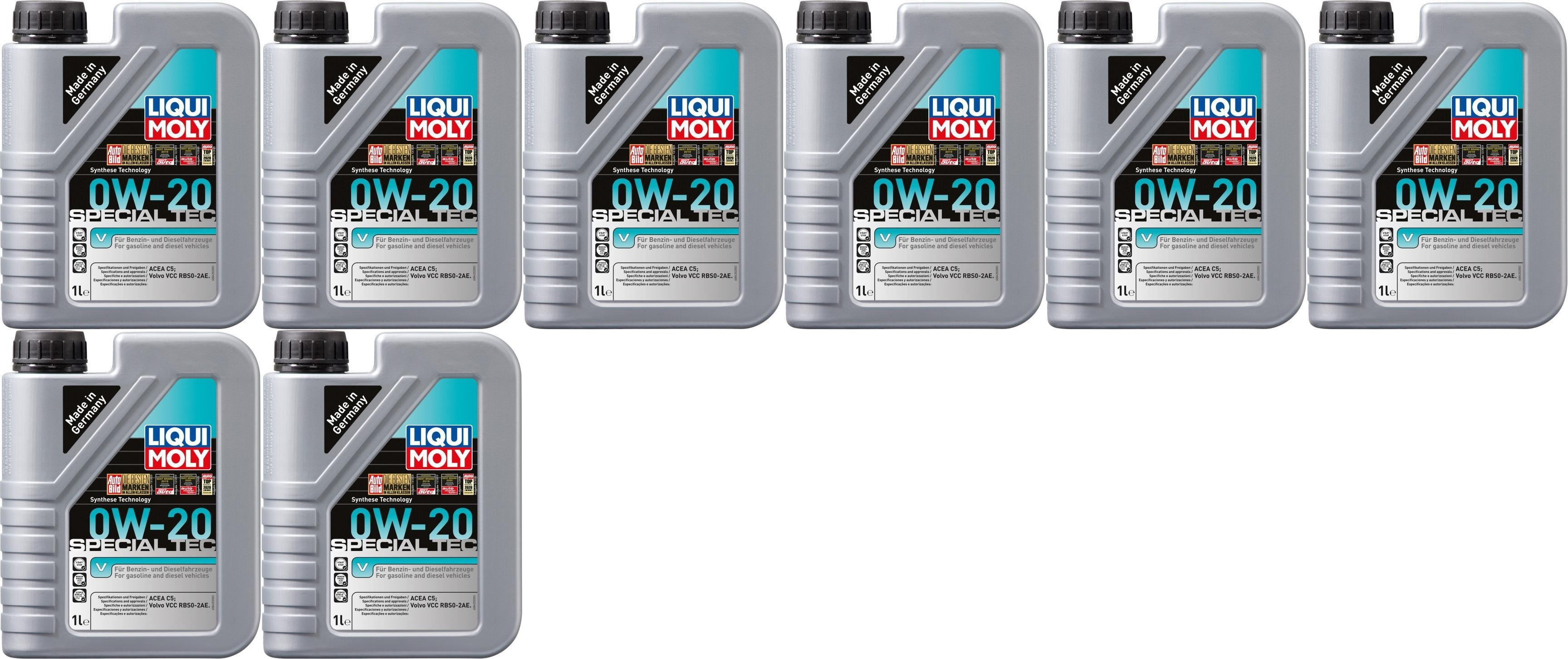 Liqui Moly 8420 Special Tec V 0W-20 8x 1l = 8 Liter