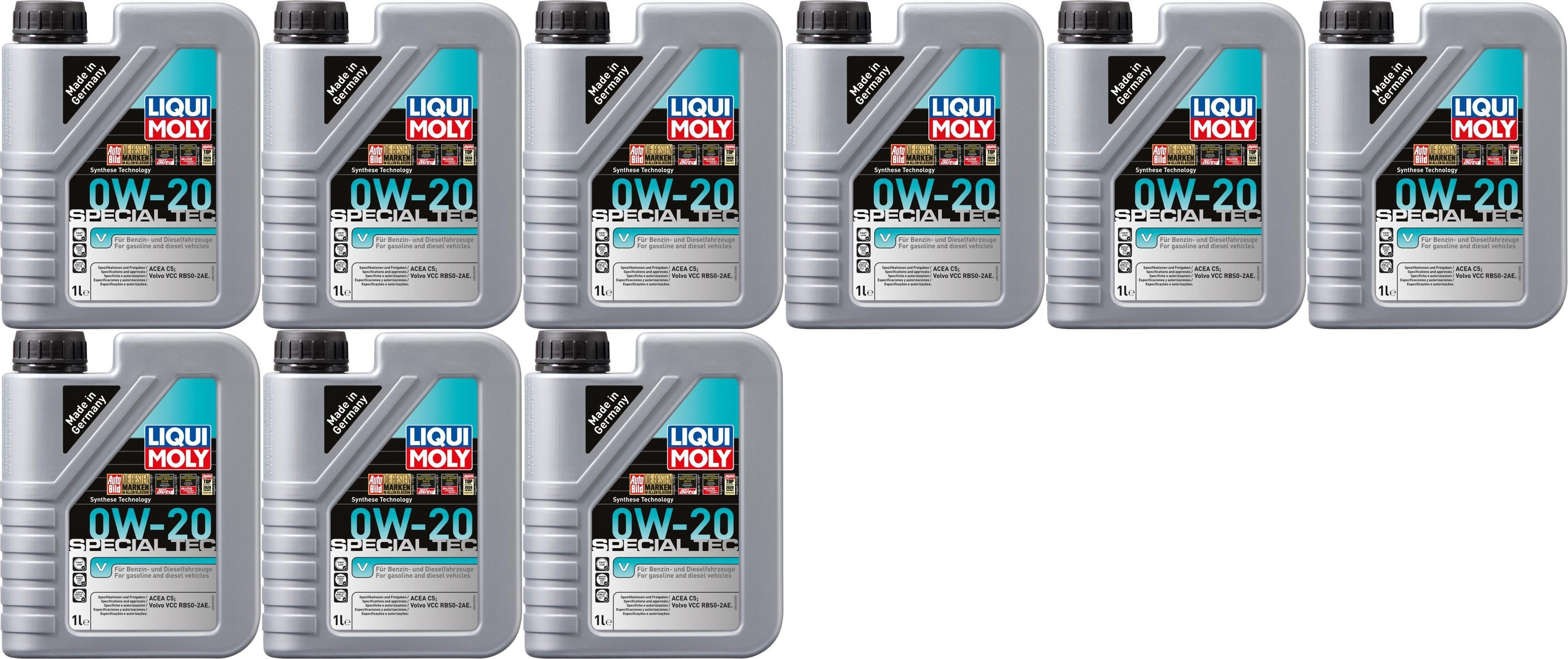 Liqui Moly 8420 Special Tec V 0W-20 9x 1l = 9 Liter