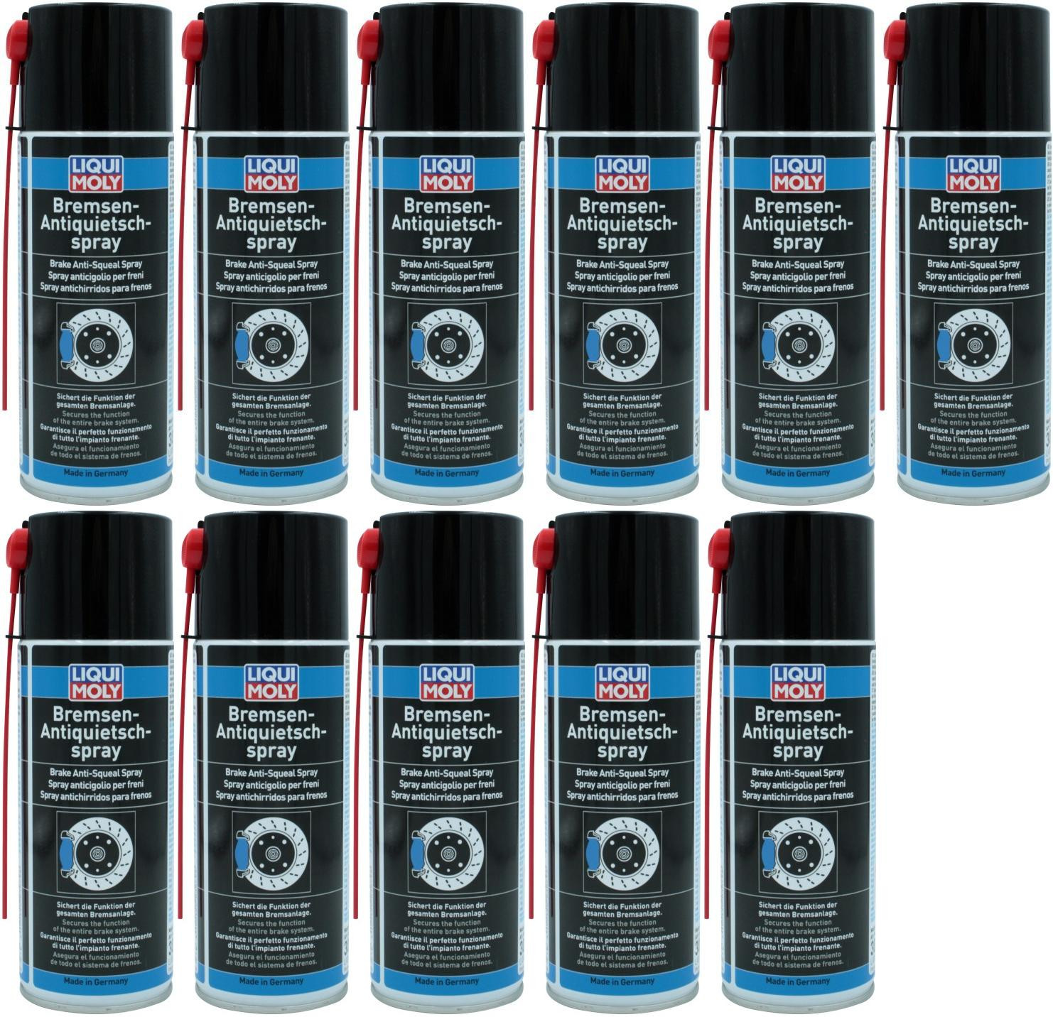 Liqui Moly 3079 Bremsen-Antiquietschspray 11x 400 Milliliter