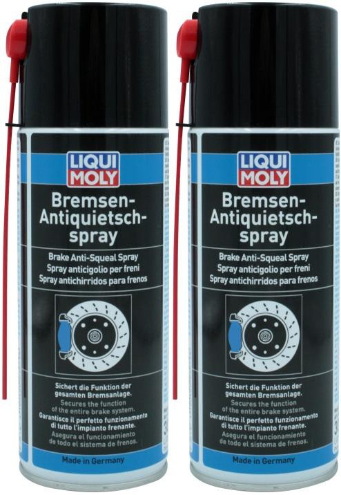 Liqui Moly 3079 Bremsen-Antiquietschspray 2x 400 Milliliter