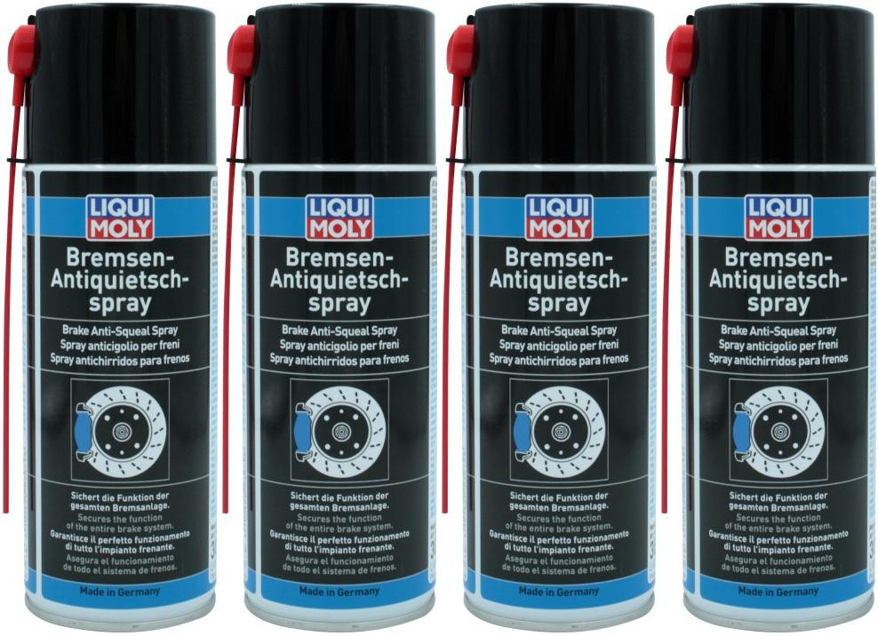 Liqui Moly 3079 Bremsen-Antiquietschspray 4x 400 Milliliter