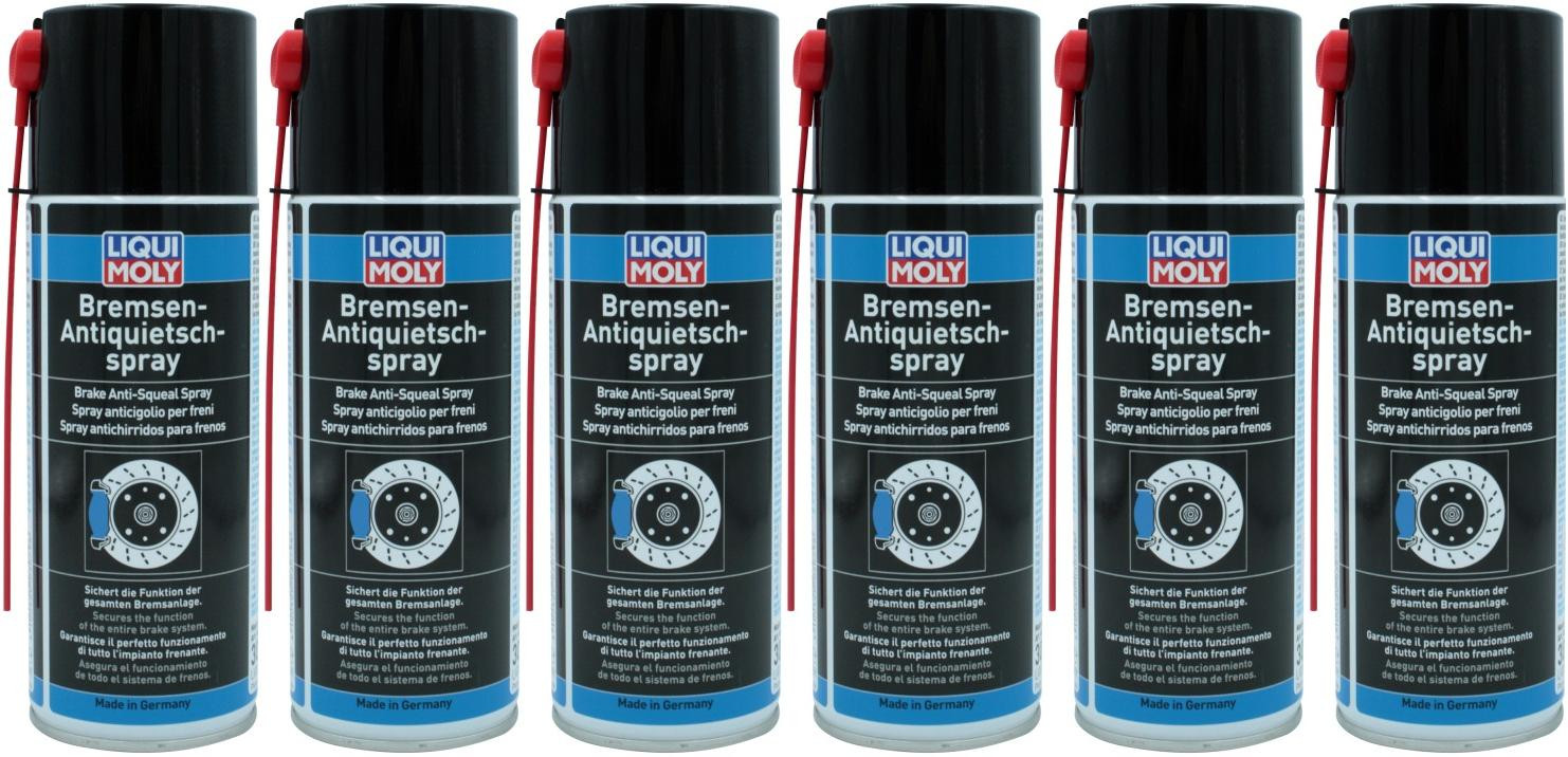 Liqui Moly 3079 Bremsen-Antiquietschspray 6x 400 Milliliter