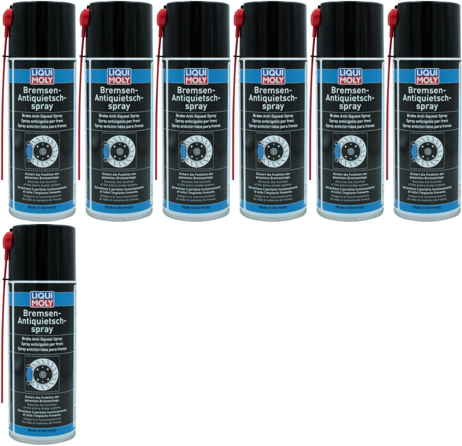 Liqui Moly 3079 Bremsen-Antiquietschspray 7x 400 Milliliter