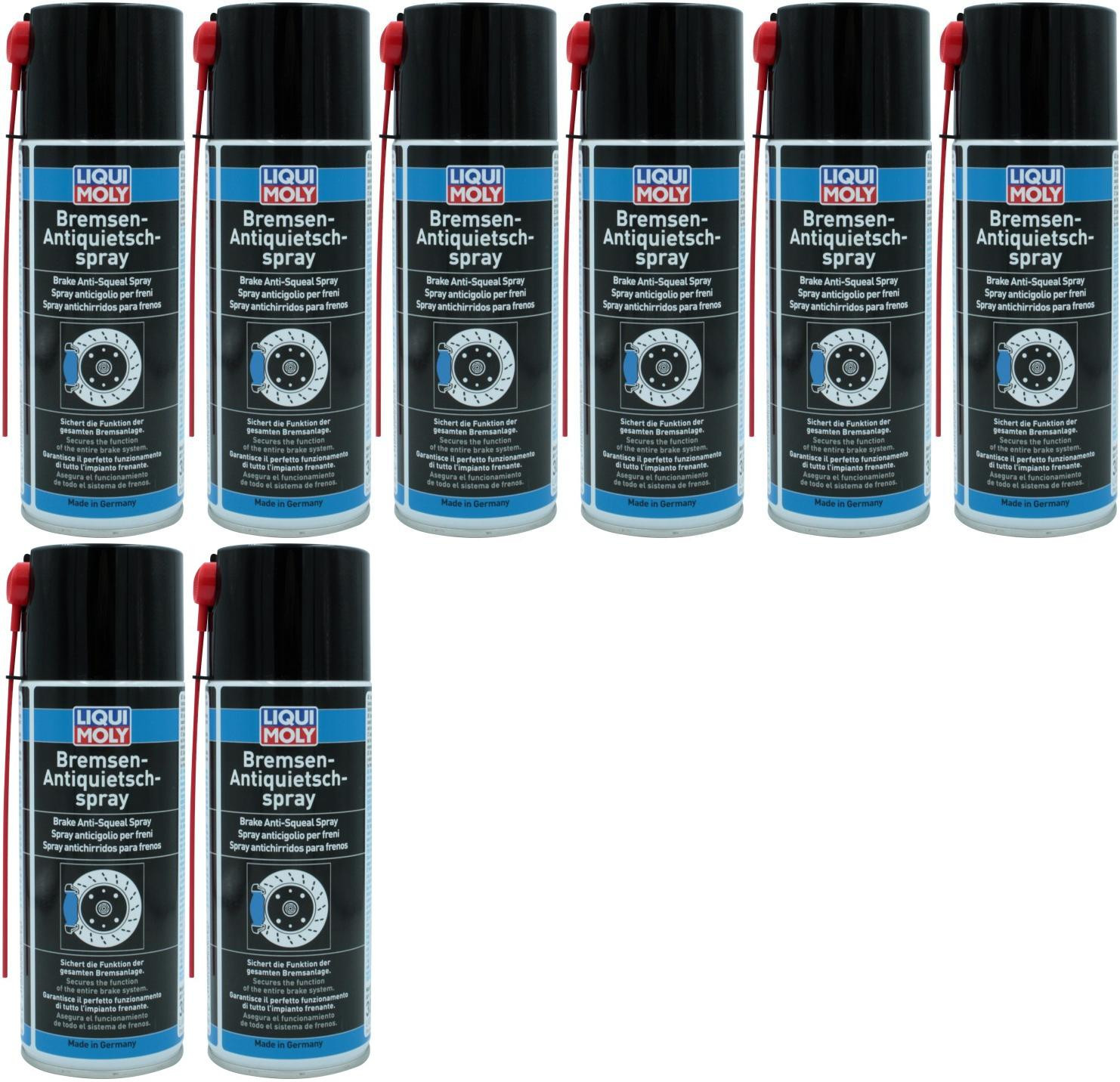 Liqui Moly 3079 Bremsen-Antiquietschspray 8x 400 Milliliter