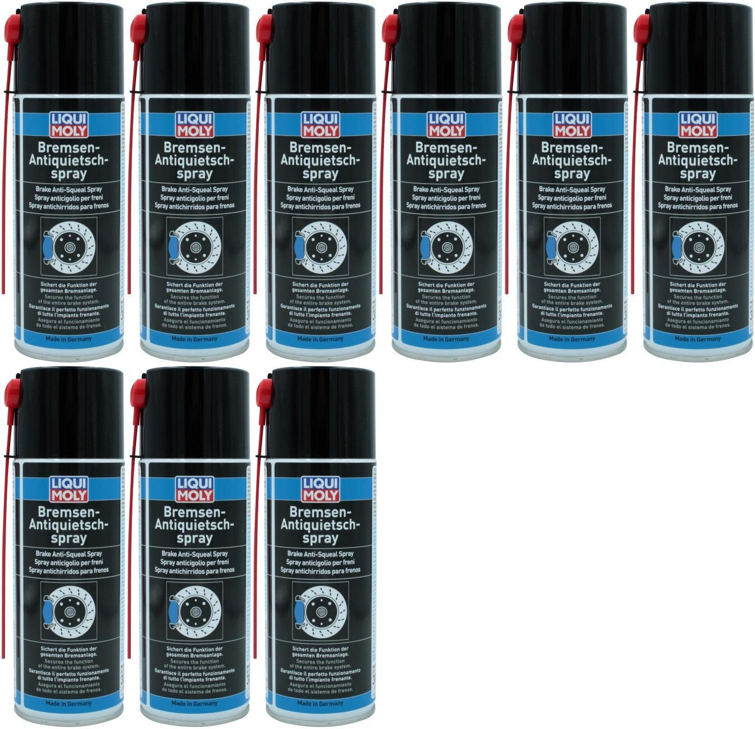 Liqui Moly 3079 Bremsen-Antiquietschspray 9x 400 Milliliter