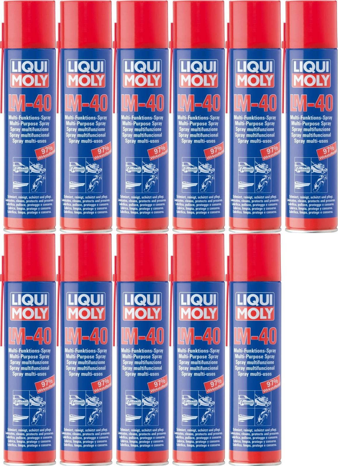 Liqui Moly 3391 LM 40 Multifunktionsspray 11x 400 Milliliter