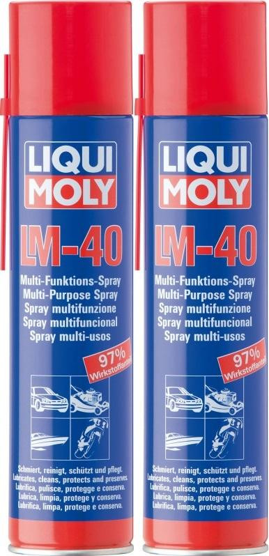 Liqui Moly 3391 LM 40 Multifunktionsspray 2x 400 Milliliter