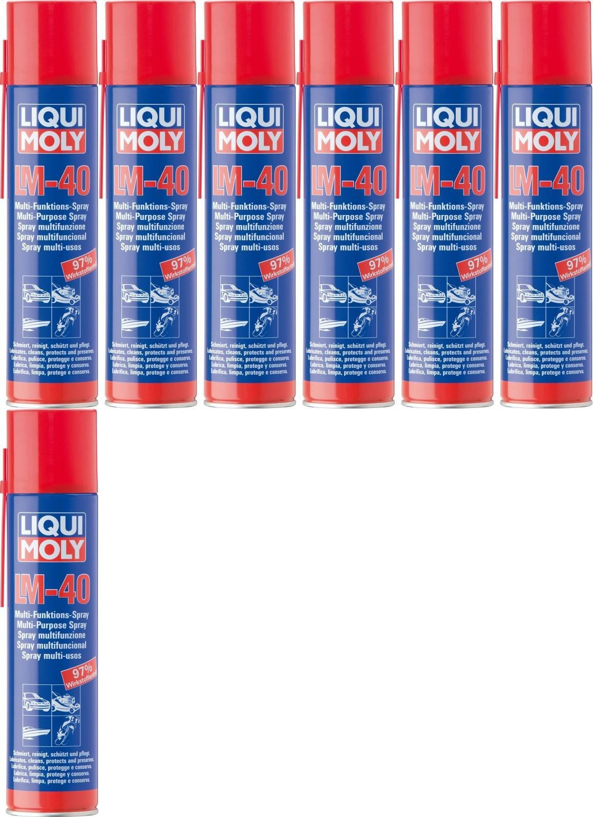 Liqui Moly 3391 LM 40 Multifunktionsspray 7x 400 Milliliter