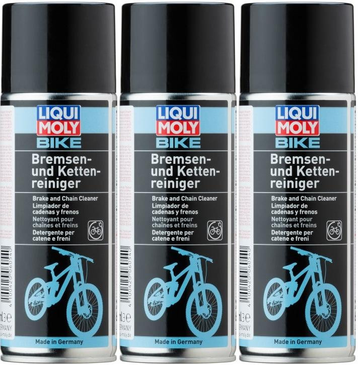 Liqui Moly 6054 Bike Bremsen- und Kettenreiniger 3x 400 Milliliter