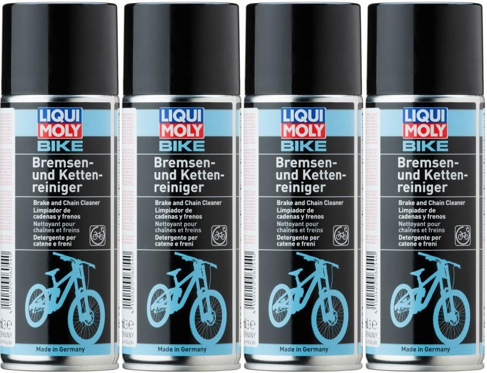 Liqui Moly 6054 Bike Bremsen- und Kettenreiniger 4x 400 Milliliter