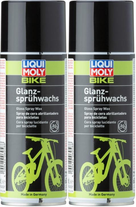 Liqui Moly 6058 Bike Glanz-Sprühwachs 2x 400 Milliliter