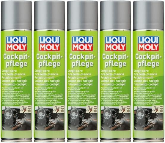 Liqui Moly 1598 Cockpitpflege vanille 5x 300 Milliliter