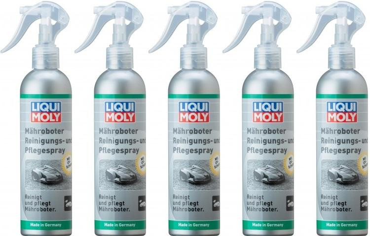 Liqui Moly 21343 Mähroboter Reinigungs- und Pflegespray 5x 300 Milliliter