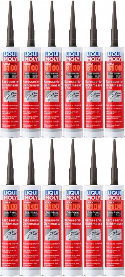 Liqui Moly 6146 Liquimate 8100 1K-PUR schwarz 12x 300 Milliliter