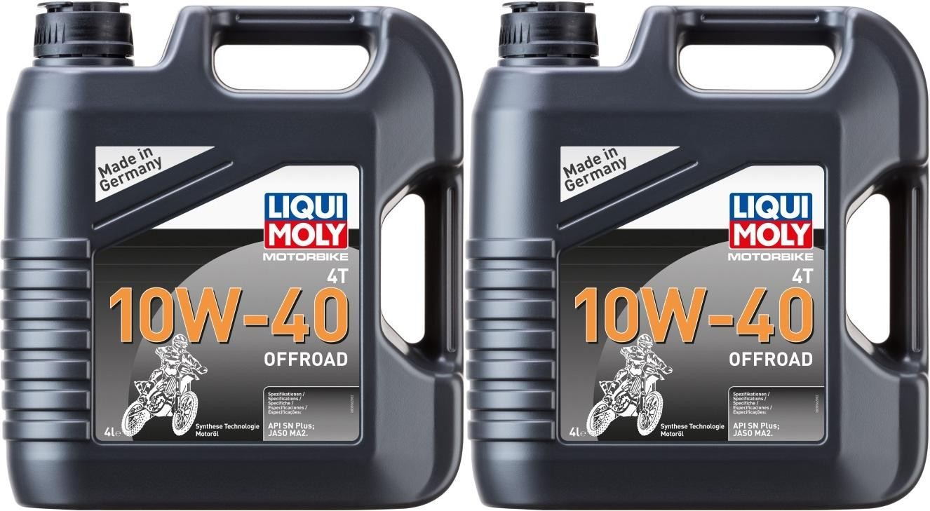 Liqui Moly 3056 Motorbike 4T 10W-40 Offroad 2x 4l = 8 Liter