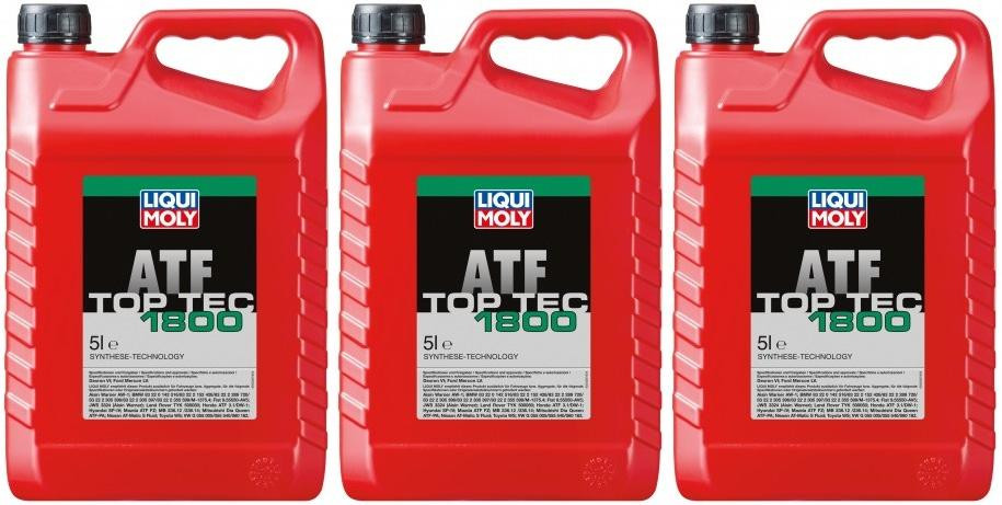 Liqui Moly 20662 Top Tec ATF 1800 3x 5 = 15 Liter